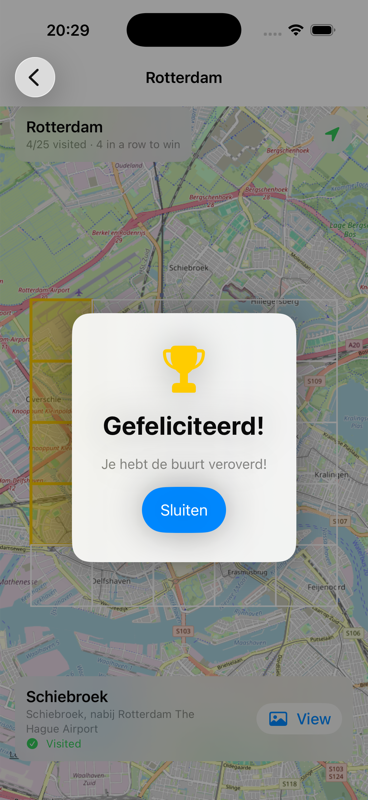 Gefeliciteerd! Vier op een rij
