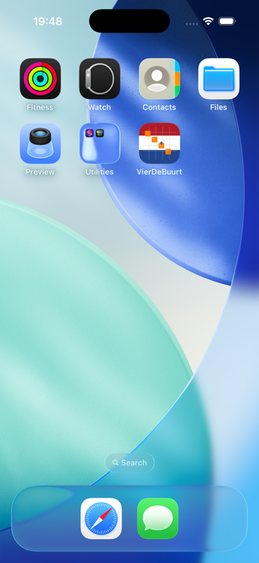 App icon op homescreen